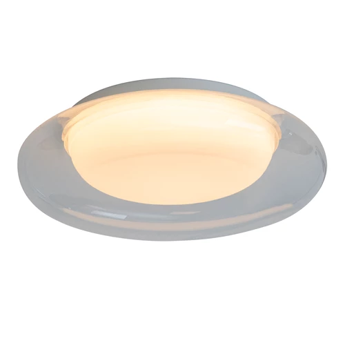 Lucide SKETES - Plafonnière - Ø 35,2 cm - LED Dimb. - CCT - 1x18W 2700K/5000K - Transparant - detail 1